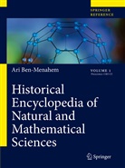 Ari Ben-Menahem - Historical Encyclopedia of Natural and Mathematical Sciences
