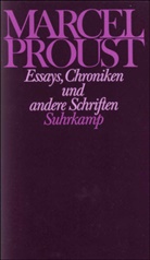 Marcel Proust, Luziu Keller, Luzius Keller - Werke, Frankfurter Ausgabe - 3: Essays, Chroniken und andere Schriften