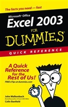Colin Banfield, Banfield C, Banfield C., Walkenbach, John Walkenbach, John Banfield Walkenbach... - Excel 2003 for Dummies Quick Reference