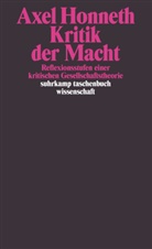 Axel Honneth - Kritik der Macht