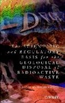 SAVAGE, D Savage, David Savage, David (Intera Information Technologies Ltd Savage, SAVAGE DAVID, Savage Savage David... - Scientific and Regulatory Basis for the Geological Disposal of