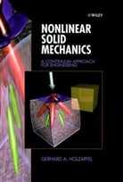 Holzapfel, Gerhard A Holzapfel, Gerhard A. Holzapfel, Holzapfel Gerhard A. - Nonlinear Solid Mechanics