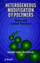 J. Jagur, JAGUR GRODZINSKI JOSEPH, Jagur-Grodinski, J Jagur-Grodinski, J. Jagur-Grodzinski, Joseph Jagur-Grodzinski... - Heterogeneous Modification of Polymers