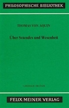 Thomas von Aquin, Hors Seidl, Horst Seidl - Über Seiendes und Wesenheit. De ente et essentia
