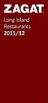 Zagat Survey, Suzi Forbes Chase, Cynthia Kilian - 2011/12 Long Island Restaurants