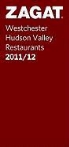 Zagat Survey, Lynn Hazlewood, Julia Sexton, John Bruno Turiano - 2011/12 Westchester County/hudson Valley Restaurants