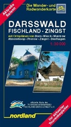Klaus Hellwich, Peter Kast - Nordland Karten: Darsswald - Fischland - Zingst