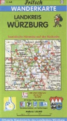 Fritsch Landkartenverlag - Fritsch Karten - Nr.83: Fritsch Karte - Landkreis Würzburg