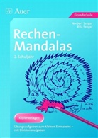 Seege, Seeger, Norber Seeger, Norbert Seeger, Rita Seeger, Norbert Seeger... - Rechen-Mandalas, Kopiervorlagen für das 2. Schuljahr