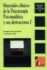 Alejandro Ávila Espada, Antonio García de la Hoz - Materiales clínicos psicoterapia psicoanalítica y sus derivaciones