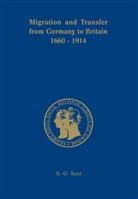 John R. Davis, Stefan Manz, Margit Schulte Beerb¿hl, Margit Schulte Beerbühl, Margrit Schulte Beerbühl - Migration and Transfer from Germany to Britain 1660 to 1914