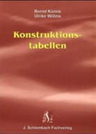 Bernd Künne, Ulrike Willms - Konstruktionstabellen