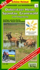 Verlag Barthel - Doktor Barthel Karten: Radwander- und Wanderkarte Döberitzer Heide, Spandau, Grunewald und Umgebung