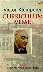 Victor Klemperer, Walte Nowojski, Walter Nowojski - Curriculum vitae