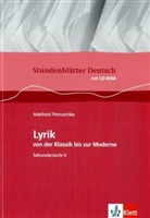 Adelheid Petruschke - Lyrik von der Klassik bis zur Moderne, m. CD-ROM