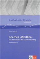 Rainer Könecke, Johann Wolfgang Von Goethe - Goethes 'Werther' und die Literatur des Sturm und Drang, m. CD-ROM