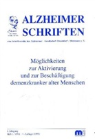 Wilhelm Stuhlmann - Möglichkeiten zur Beschäftigung von Alzheimerkranken