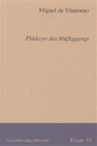 Miguel De Unamuno, Ern Pfeiffer, Erna Pfeiffer - Plädoyer des Müssiggangs