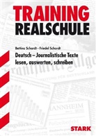 Bettina Schardt, Friedel Schardt - Deutsch - Journalistische Texte lesen, auswerten, schreiben
