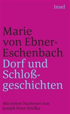 Marie Ebner-Eschenbach, Marie von Ebner-Eschenbach, Josep Peter Strelka, Joseph Peter Strelka - Dorf- und Schloßgeschichten