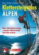 Jochen Hemmleb, Jochen u a Hemmleb, Thomas Huttenlocher, Iri K&uuml;rschner, Iris K&uuml;rschner, Pau Werner... - Klettersteigatlas Alpen