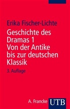 Erika Fischer-Lichte, Erika (Prof. Dr.) Fischer-Lichte - Geschichte des Dramas - 1: Von der Antike bis zur deutschen Klassik