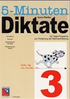 Karin Pfeiffer - 5-Minuten-Diktate: 3. Schuljahr
