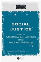 Clayton, Matthew Clayton, Williams A, Matthew Clayton, Matthew (University of Warwick) Clayton, Clayton Matthew... - Social Justice