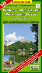 Verlag Dr. Barthel - Doktor Barthel Karten: Radwander- und Wanderkarte Wälder um Zwickau, Werdau, Reichenbach, Greiz und Umgebung