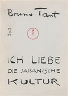 Bruno Taut, Manfre Speidel, Manfred Speidel - Ich liebe die japanische Kultur