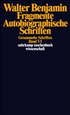 Walter Benjamin, Herman Schweppenhäuser, Hermann Schweppenhäuser, Tiedemann, Tiedemann, Rolf Tiedemann - Gesammelte Schriften. Bd.6