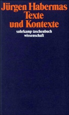 Jürgen Habermas - Texte und Kontexte