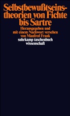 Manfre Frank, Manfred Frank - Selbstbewußtseinstheorien von Fichte bis Sartre