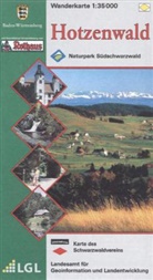 Lg - Topographische Wanderkarten Baden-Württemberg: Topographische Wanderkarte Baden-Württemberg Hotzenwald
