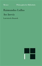 Ramon Lull, Raimundus Lullus, Alexande Fidora, Alexander Fidora - Ars brevis