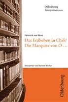 Ferdinand Fasse, Hartmut Kircher, Heinrich von Kleist - Heinrich von Kleist 'Das Erdbeben in Chili / Die Marquise von O.'