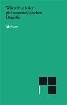 Klau Ebner, Ulrike Kadi, Helmut Vetter, Helmuth Vetter - Wörterbuch der phänomenologischen Begriffe