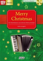 HAG Musikverlag - Merry Christmas für Akkordeon, m. Audio-CD