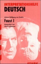 Ulrich Schlemmer, Johann Wolfgang von Goethe - Johann Wolfgang von Goethe 'Faust I'