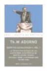 Theodor W. Adorno - Escritos sociológicos II, vol. I : la técnica psicológica de las alocuciones radiotónicas de Martín Luther Thomas