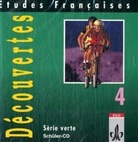Etudes Francaises, Decouvertes, Serie verte - 4: 1 Audio-CD zum Schülerbuch (Livre audio)