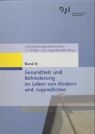 Sachverständigenkommission 11. Kinder- und Jugendbericht - Materialien zum 11. Kinder- und Jugendbericht - 4: Gesundheit und Behinderung im Leben von Kindern und Jugendlichen