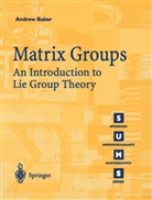 Andrew Baker - Matrix groups
