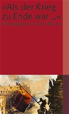 Hans Sarkowicz, Han Sarkowicz, Hans Sarkowicz - »Als der Krieg zu Ende war ...«