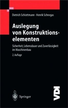 Dietrich Schlottman, Dietric Schlottmann, Dietrich Schlottmann, Heinrich Schnegas, Henrik Schnegas - Auslegung von Konstruktionselementen