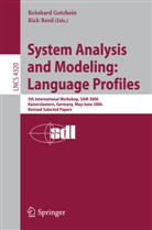 Reinhar Gotzhein, Reinhard Gotzhein, REED, Reed, Rick Reed - System Analysis and Modeling: Language Profiles