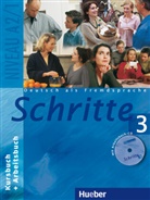 Silk Hilpert, Silke Hilpert, Monika Reimann, Fran Specht, Franz Specht, Andreas Tomaszewski... - Schritte 3 - 3: Kursbuch + Arbeitsbuch, m. Arbeitsbuch-Audio-CD