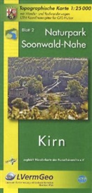 Landesam für Vermessung und Geobasisinfor - Topographische Karten Rheinland-Pfalz: Topographische Karte Rheinland-Pfalz Naturpark Soonwald-Nahe. Bl.2
