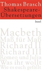 Thomas Brasch - Shakespeare-Übersetzungen