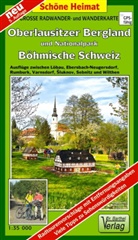 Doktor Barthel Karten: Doktor Barthel Karte Große Radwander- und Wanderkarte Oberlausitzer Bergland und Nationalpark Böhmische Schweiz